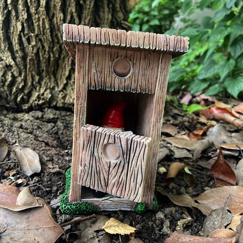 Grappig kaboutertuinstandbeeld