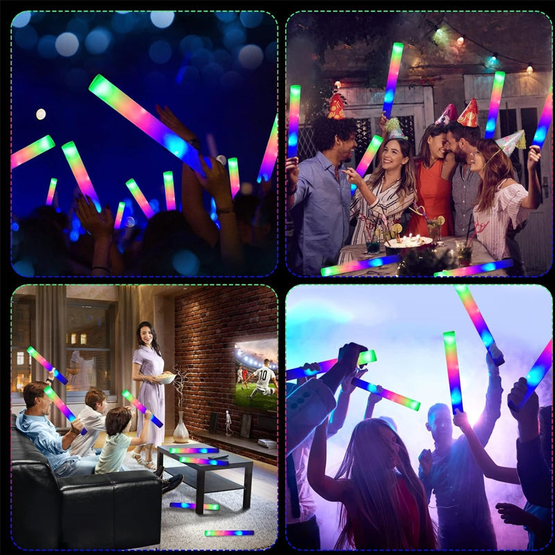 LED Kleurrijke Lichtgevende Spons Fluorescerende Stick