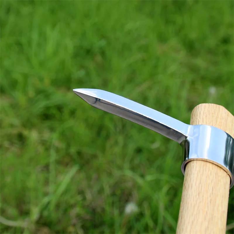 Roestvrijstalen tweekoppige houweel