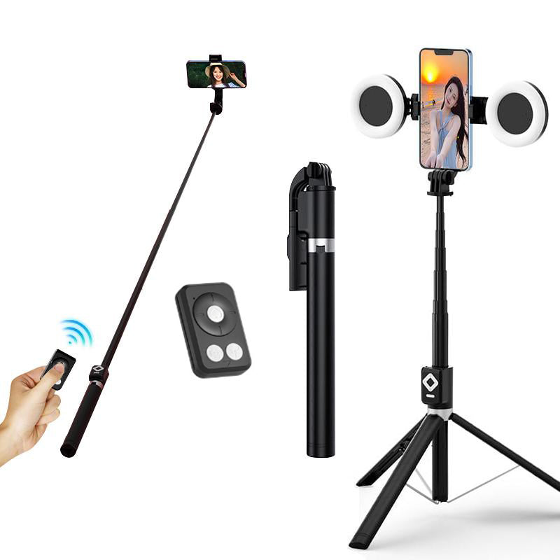 Nieuwe 6-in-1 selfiestick met invullicht