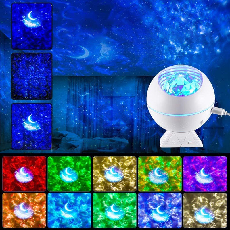 Mini bolvormige sterrenhemelprojector