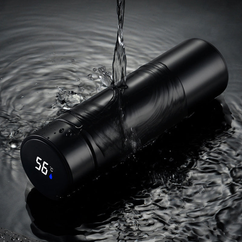 Slimme temperatuurgevoelige thermosbeker