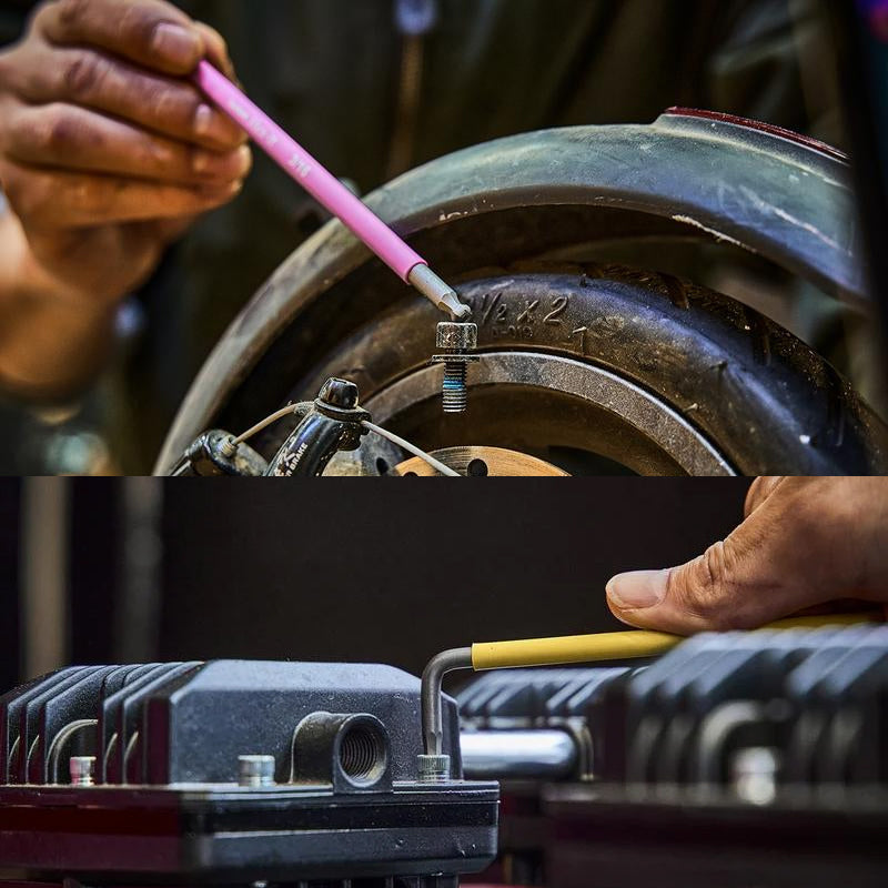 Gekleurde inbussleutel