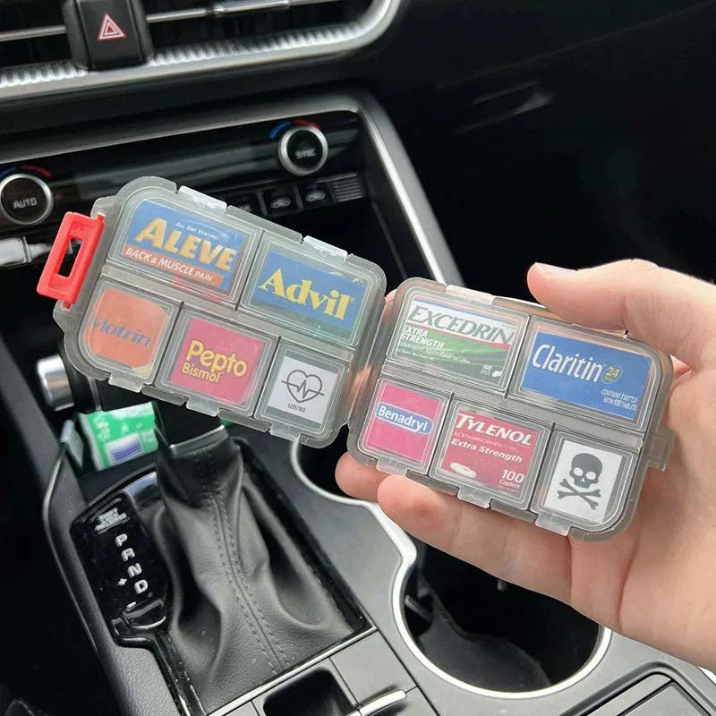 Reispil-organizerdoos (161 labels voor maatwerk)