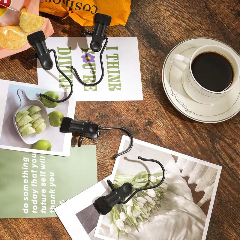 Ruimtebesparende draagbare reishangers Clips