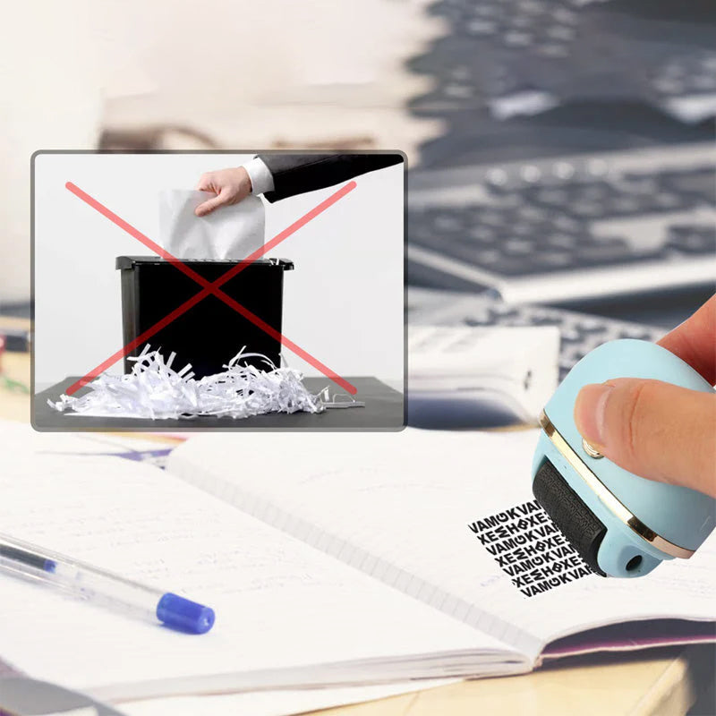 Confidential Information Coded Stamp