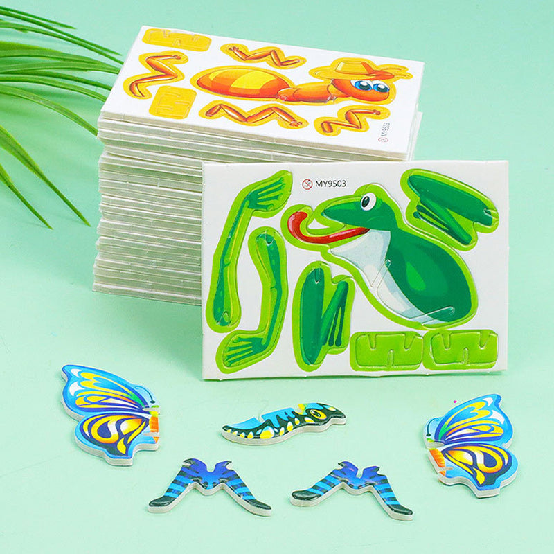 DIY driedimensionale insectenpuzzel