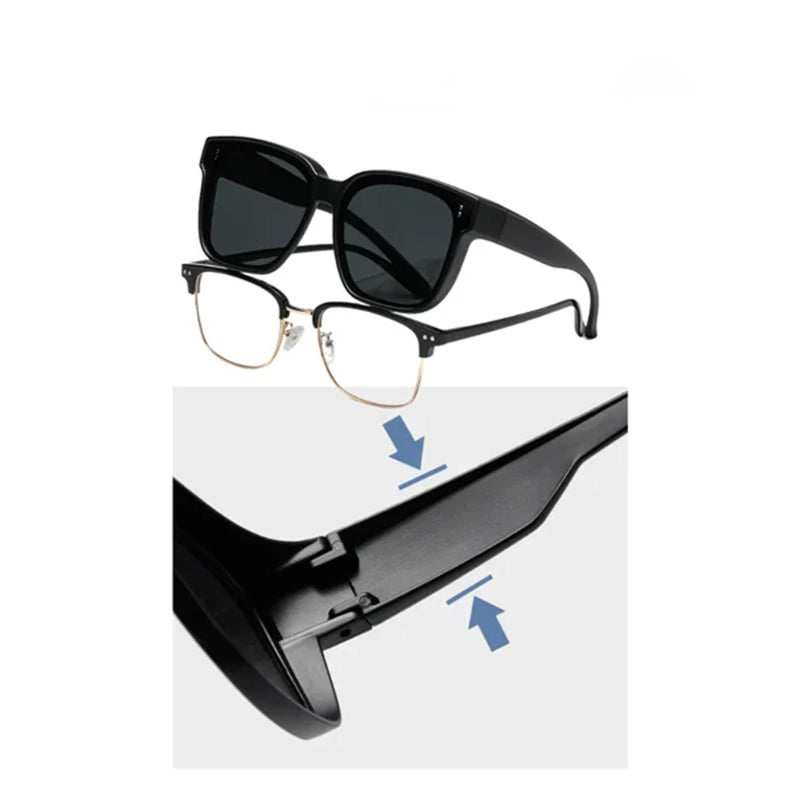 SnapTint passen over zonnebrillen