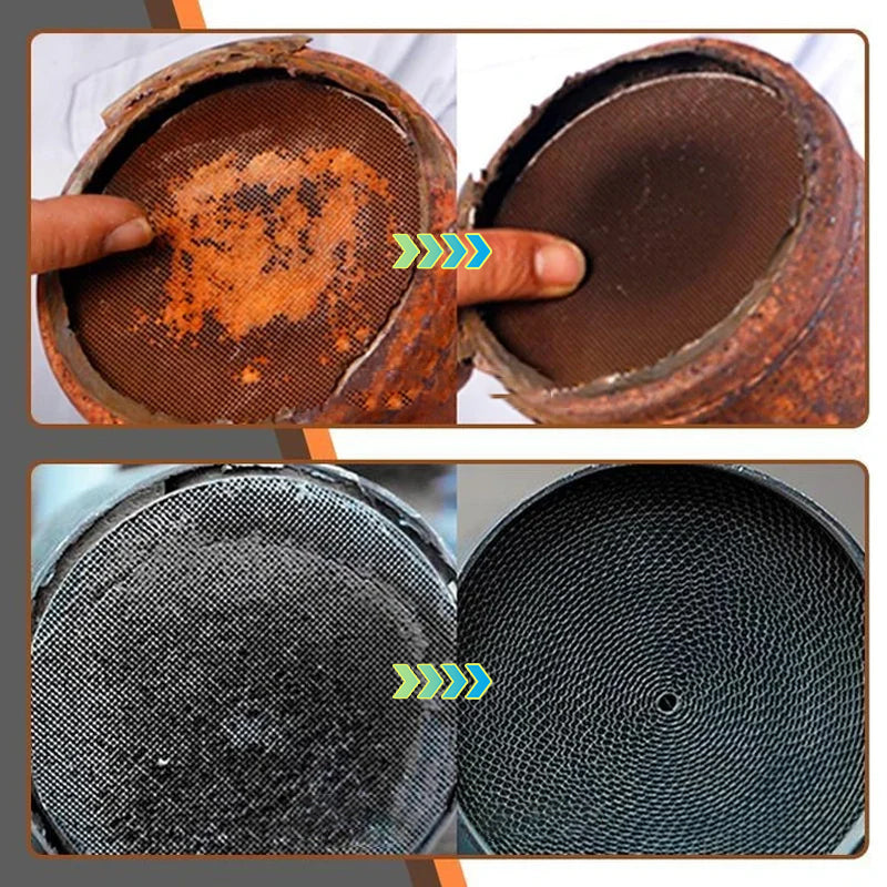 Instant auto-uitlaat handige reiniger