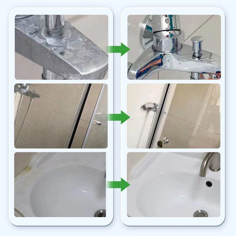 Efficiënte badkamerreiniger met sproeikop