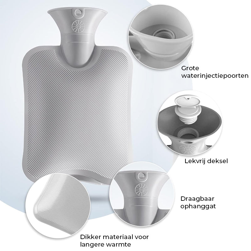 Pluche hervulbare warmwaterzakriem