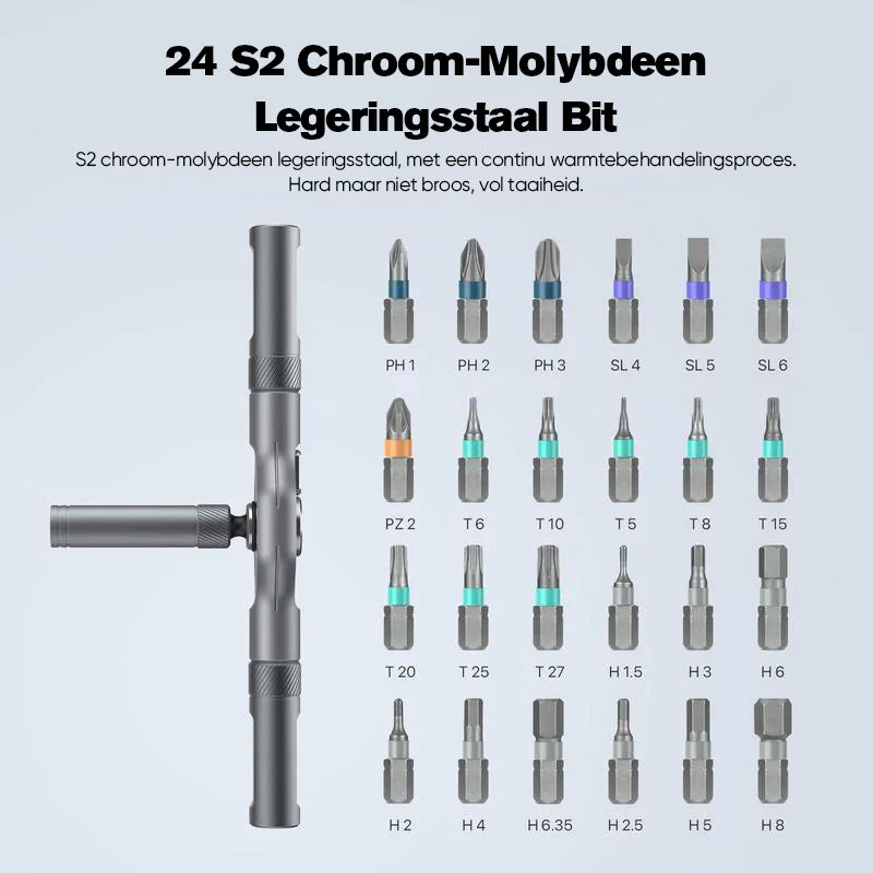 Sunnook 24-in-1 magnetische schroevendraaierset