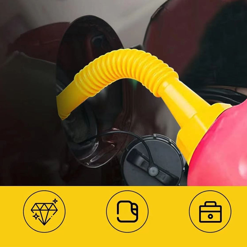 Verbeterde vervangende gasflestuit met flexibele spuitmond