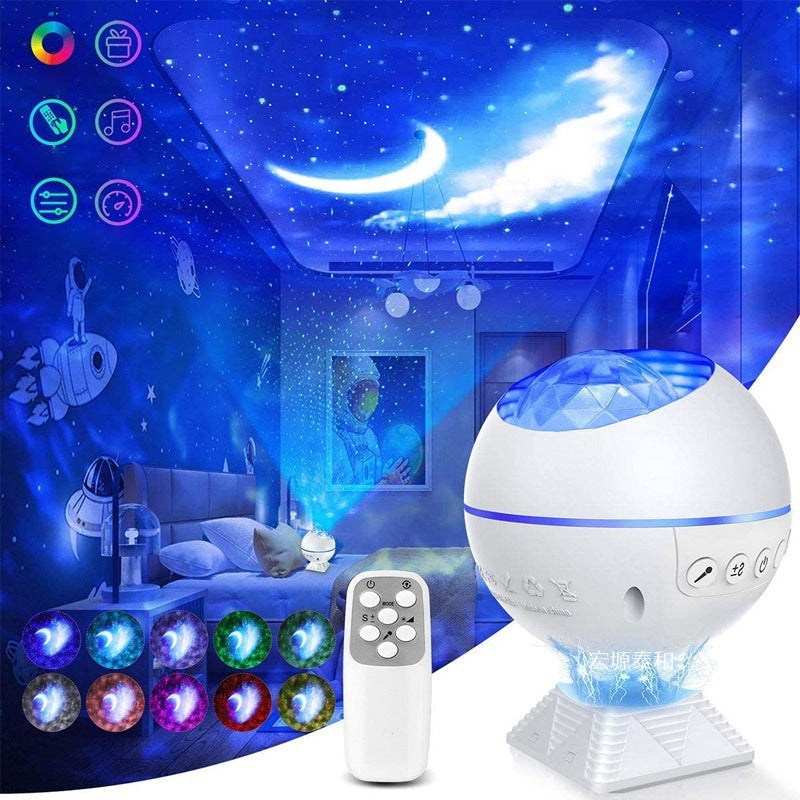 Mini bolvormige sterrenhemelprojector
