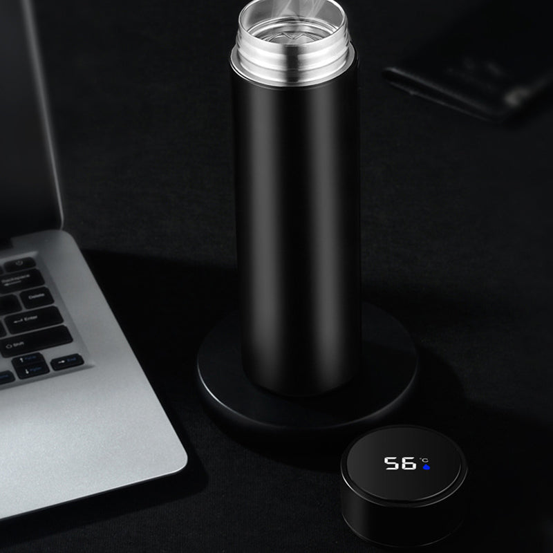 Slimme temperatuurgevoelige thermosbeker