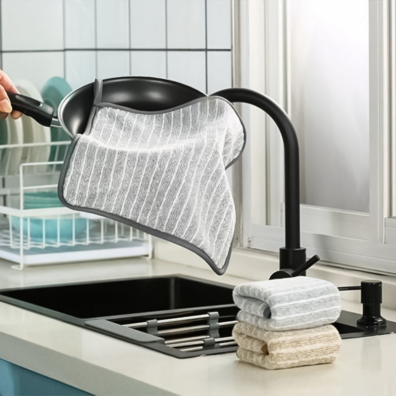 Bamboe herbruikbare schoonmaakdoekje