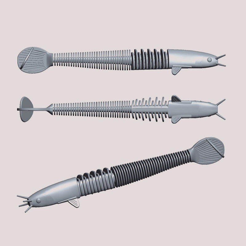 Nieuw ontwerp Angler Dragon Loach Lure 46 sectie zacht aas