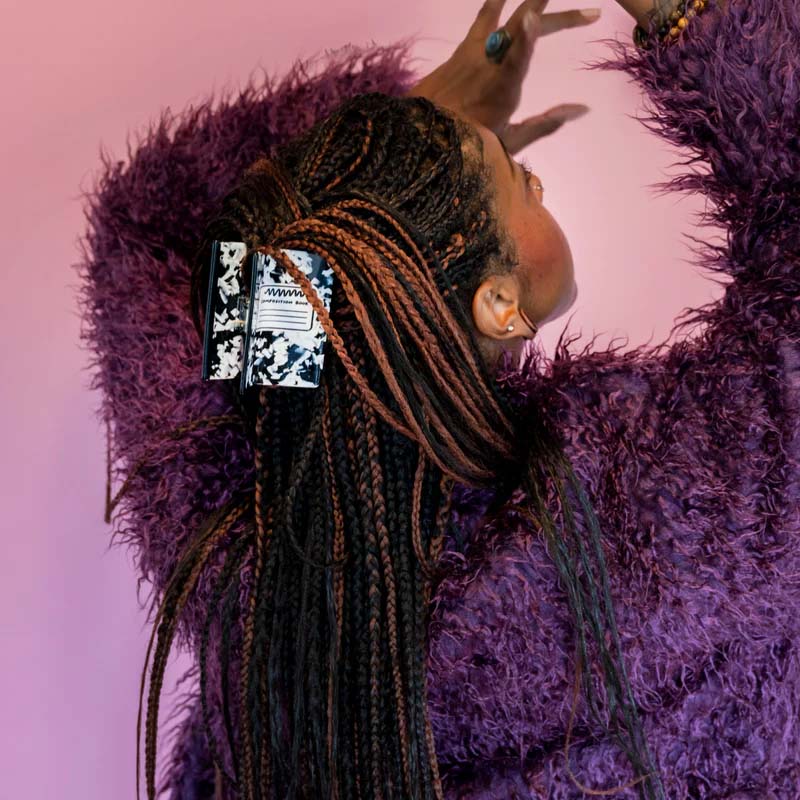 Gepersonaliseerde haarklauw