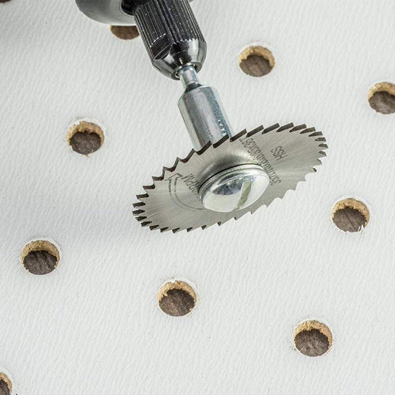 Set van 6 stuks metalen HSS-cirkelzaagbladen