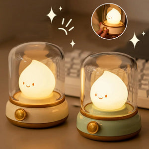 Retro kaarslicht nachtlampje