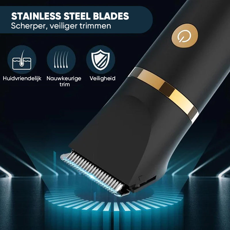 3-in-1 elektrische lichaamshaartrimmer