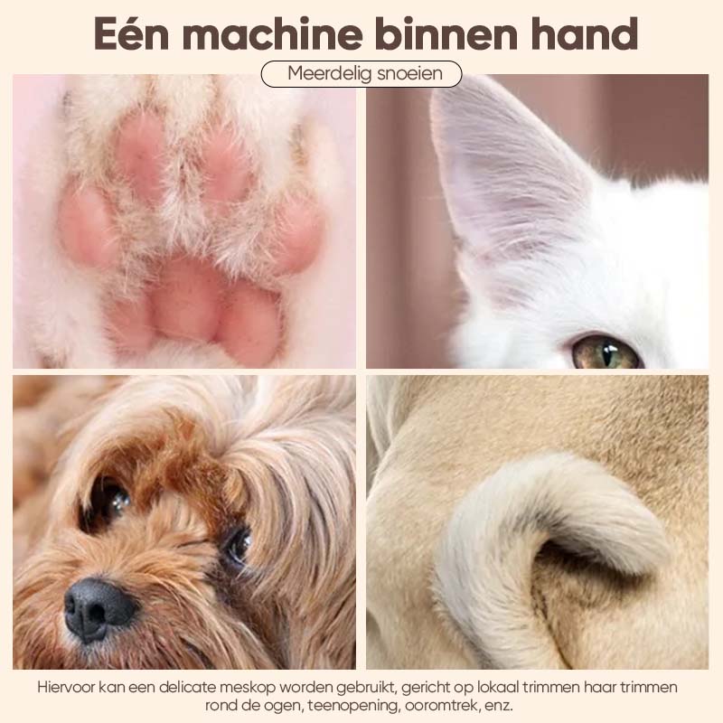 Elektrische trimmer voor honden