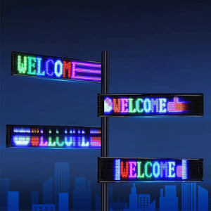 Ultradun flexibel Bluetooth LED-scherm