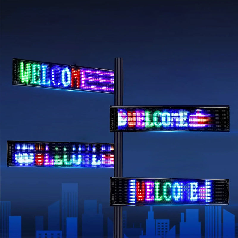 Ultradun flexibel Bluetooth LED-scherm