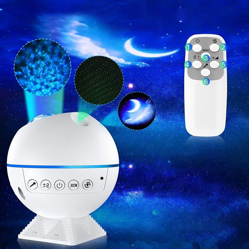 Mini bolvormige sterrenhemelprojector