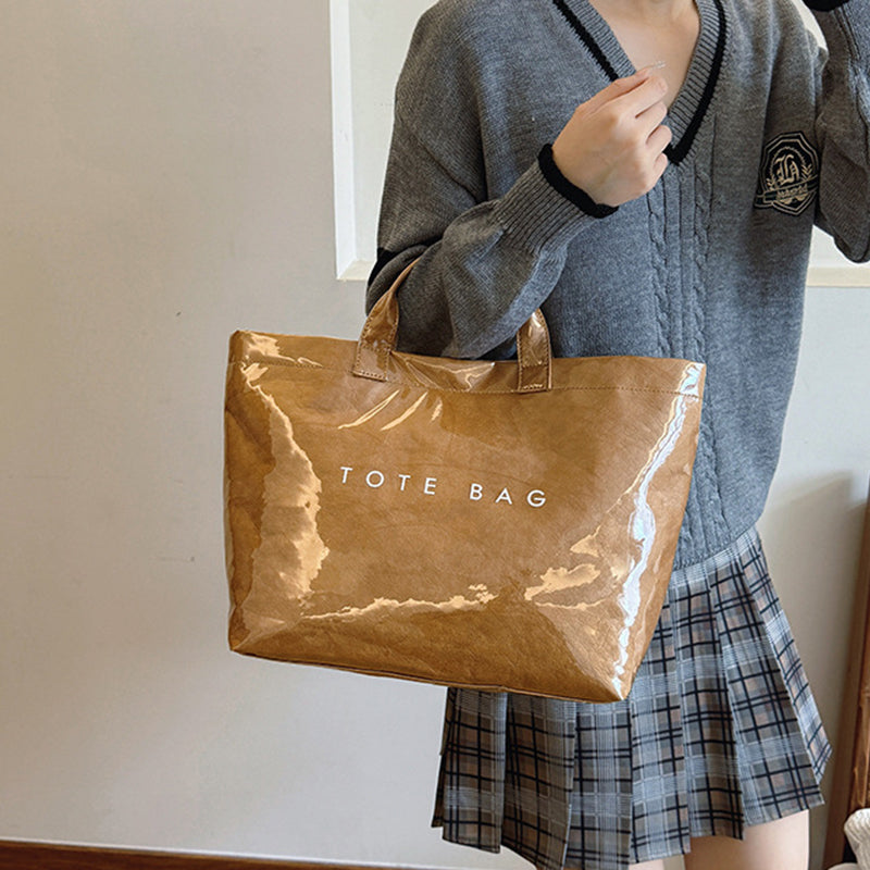 Draagtas met letters voor dames