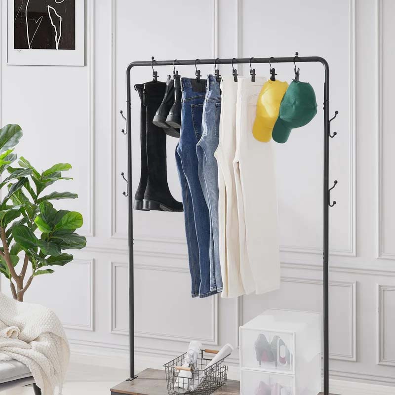 Ruimtebesparende draagbare reishangers Clips