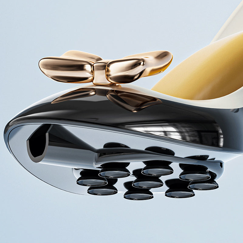 Creatieve hoge hakken zeepkist