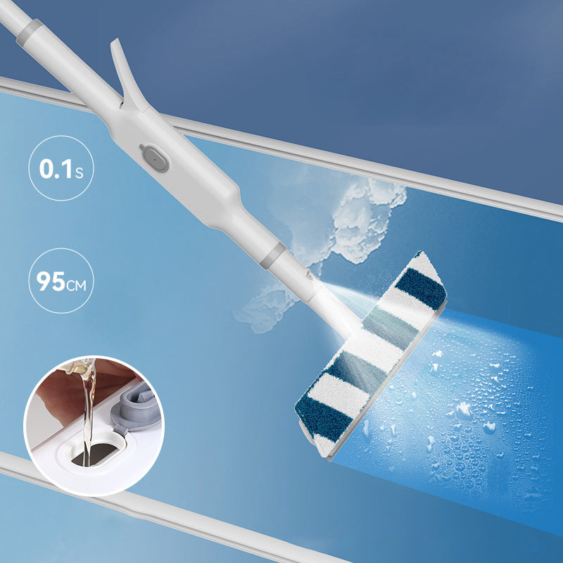 Raamwisser voor het reinigen van ramen met spray