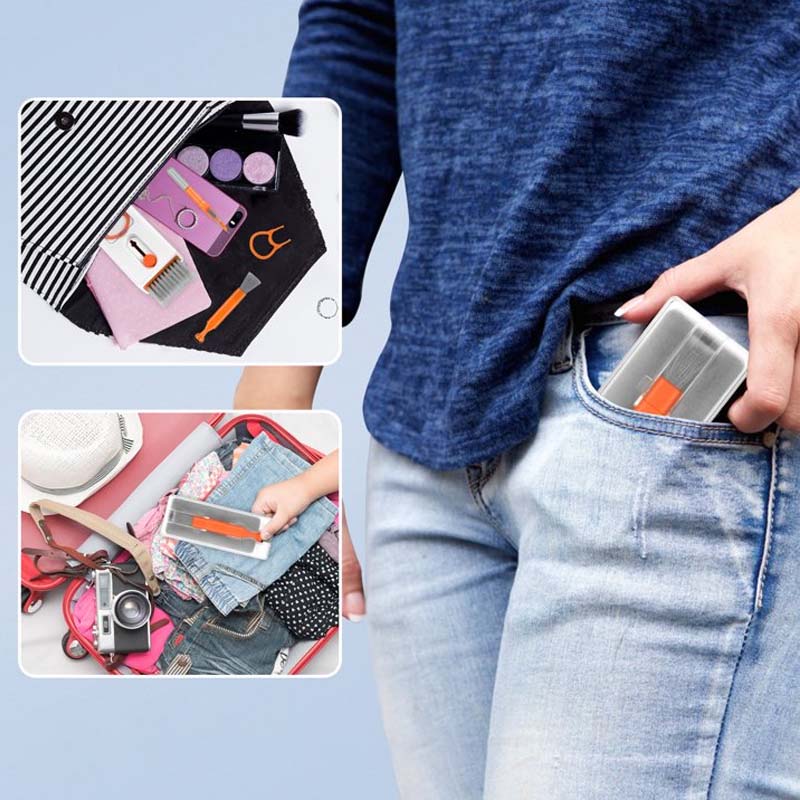 Multifunctionele laptopschermreinigingsset