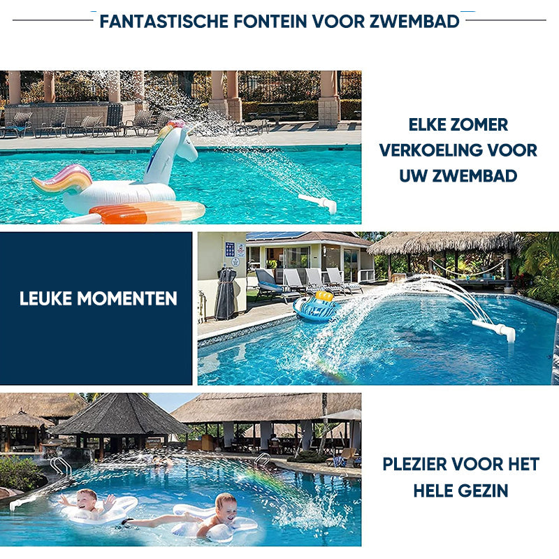Zwembadfonteinsproeier