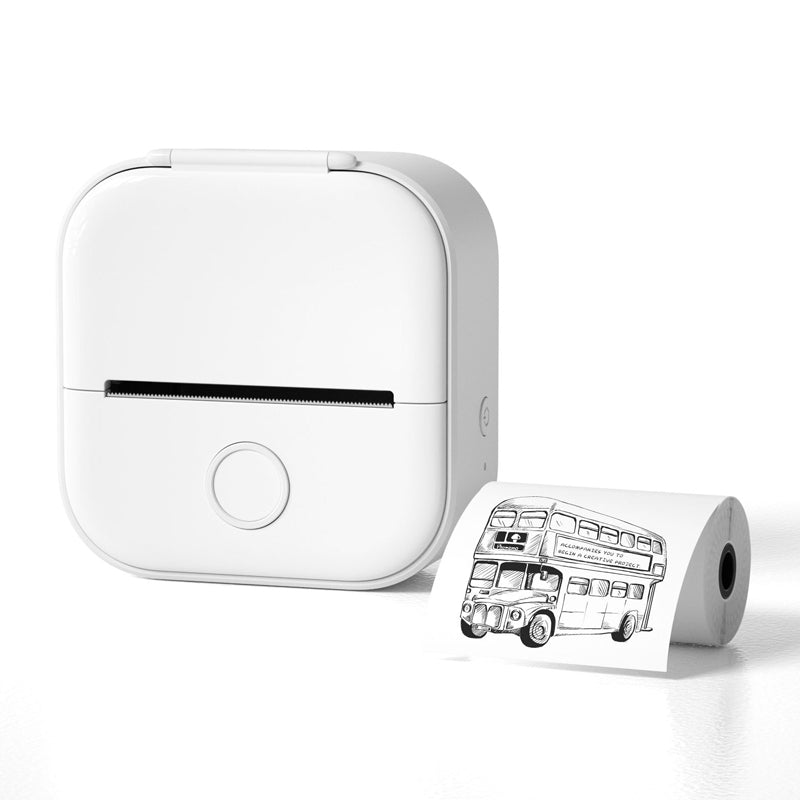 Mini draagbare Bluetooth-printer