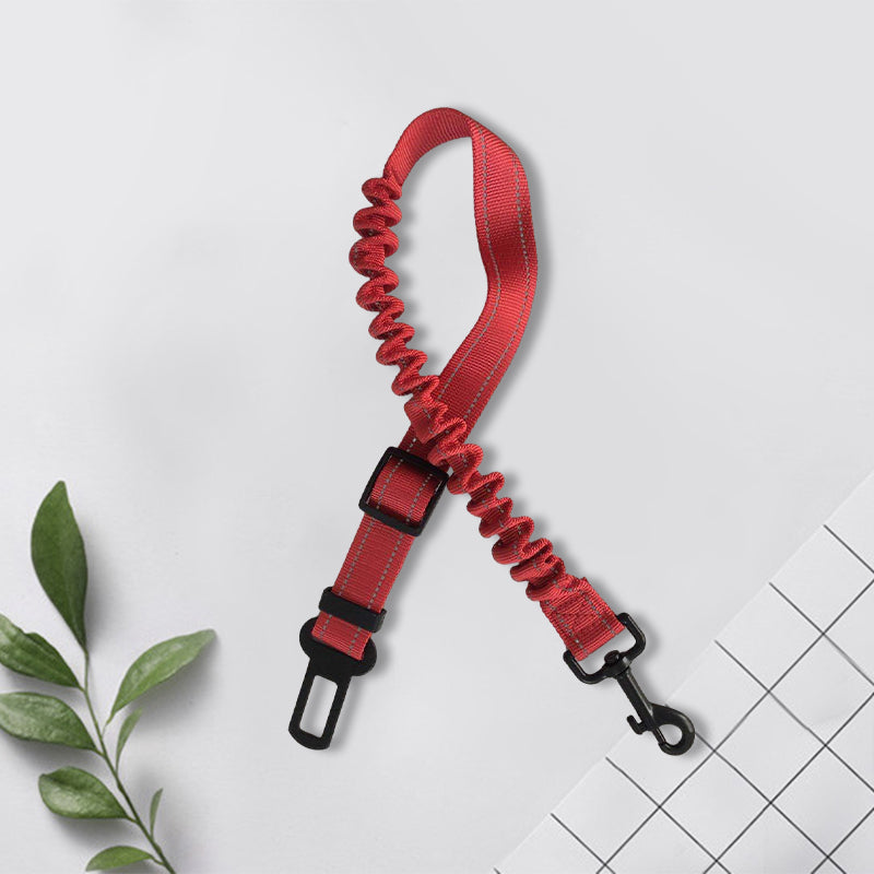 Verstelbare elastische hondenveiligheidsgordel