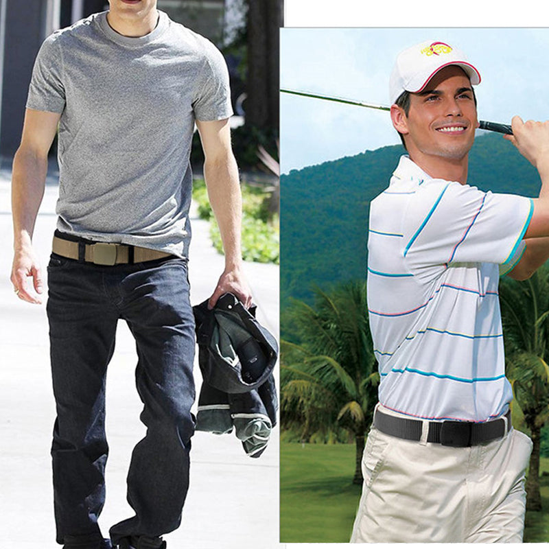 Anti-diefstalriem met verborgen geldzakje