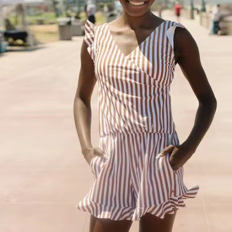 Badpak uit één stuk met ingebouwde beha