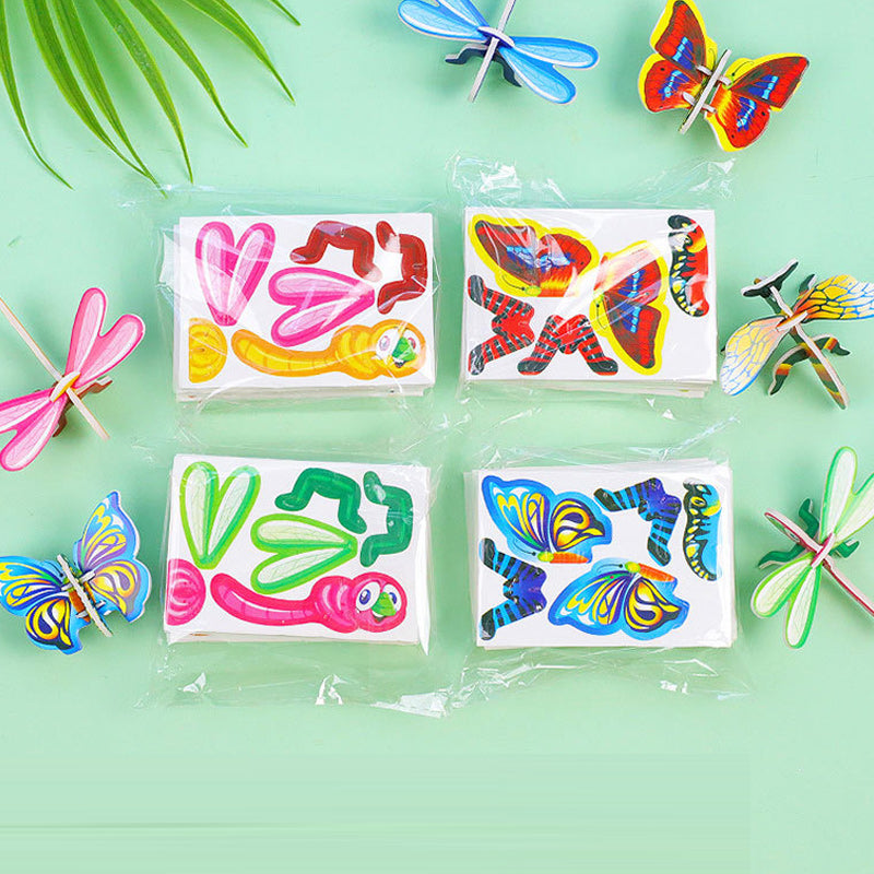 DIY driedimensionale insectenpuzzel