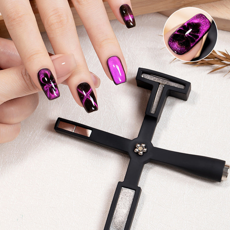 5-in-1 multifunctionele kruismagneet Cat Eye nagelgereedschap