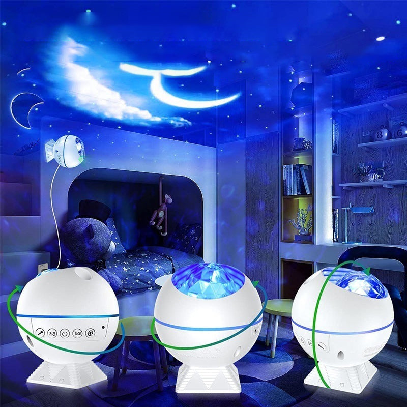 Mini bolvormige sterrenhemelprojector