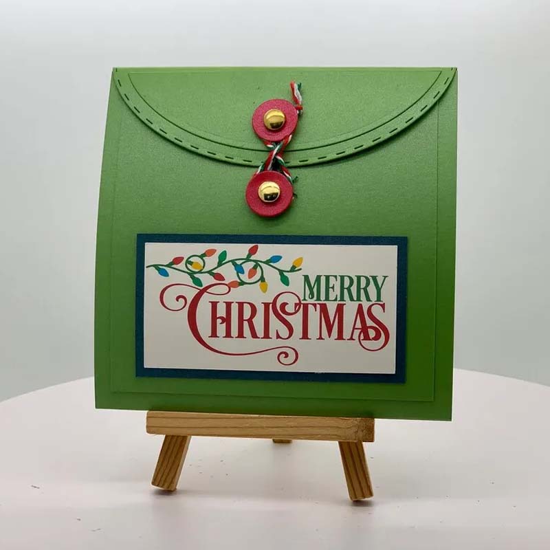 3D pop-up kerstkaart