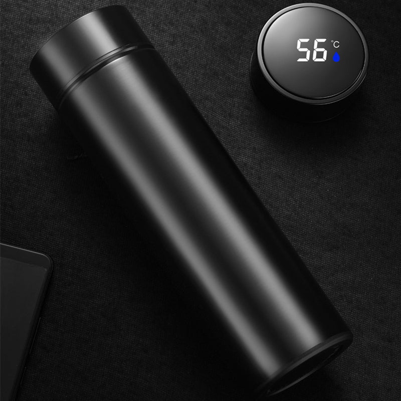 Slimme temperatuurgevoelige thermosbeker