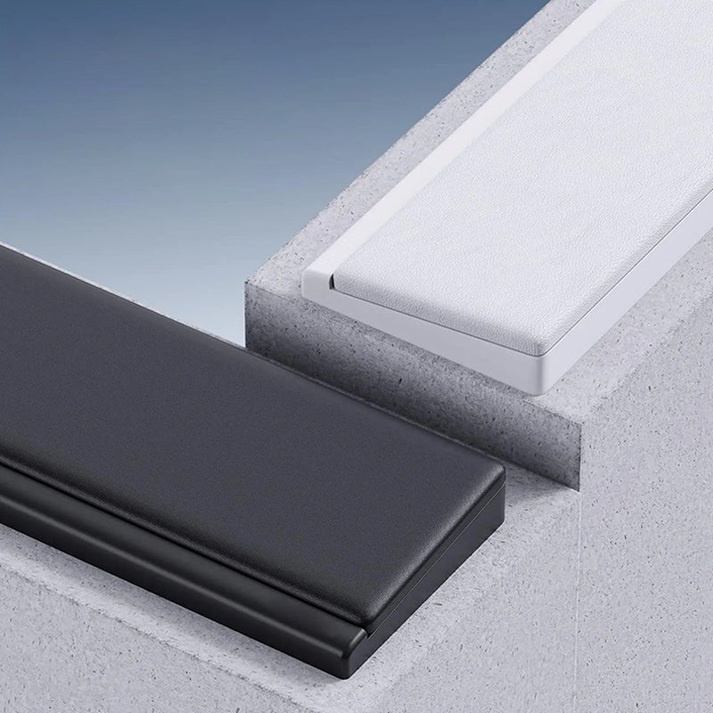 Toetsenbordpolssteun met opbergdoos voor bureaubladpartitie