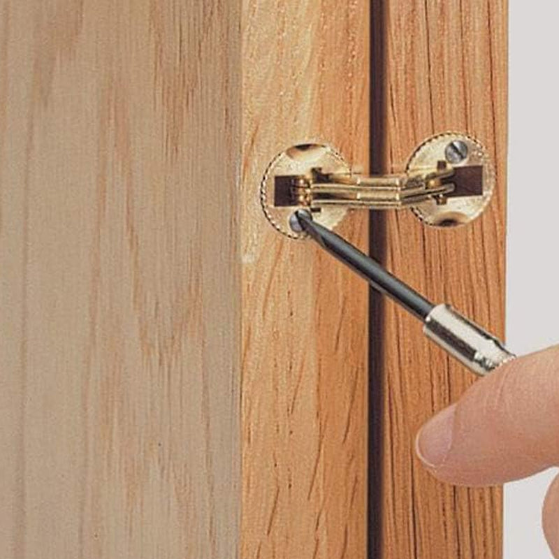 Verborgen messing scharnieren