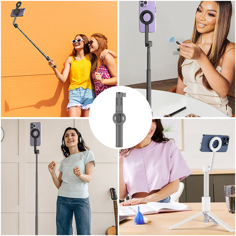 Magnetische telefoon Selfie Stick-statief