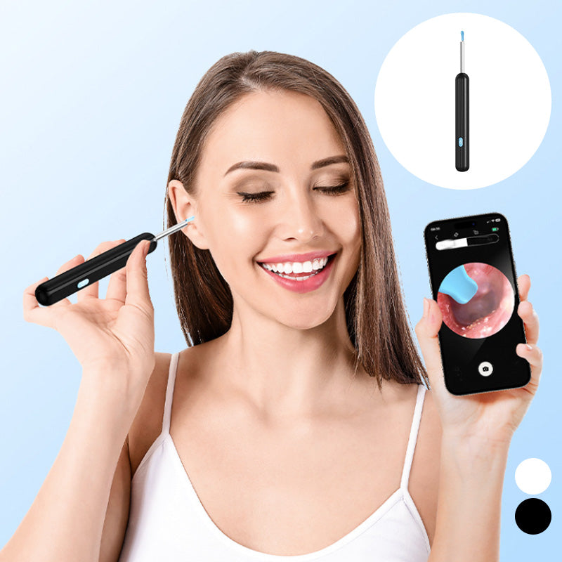 Draadloze slimme visuele oorreiniger