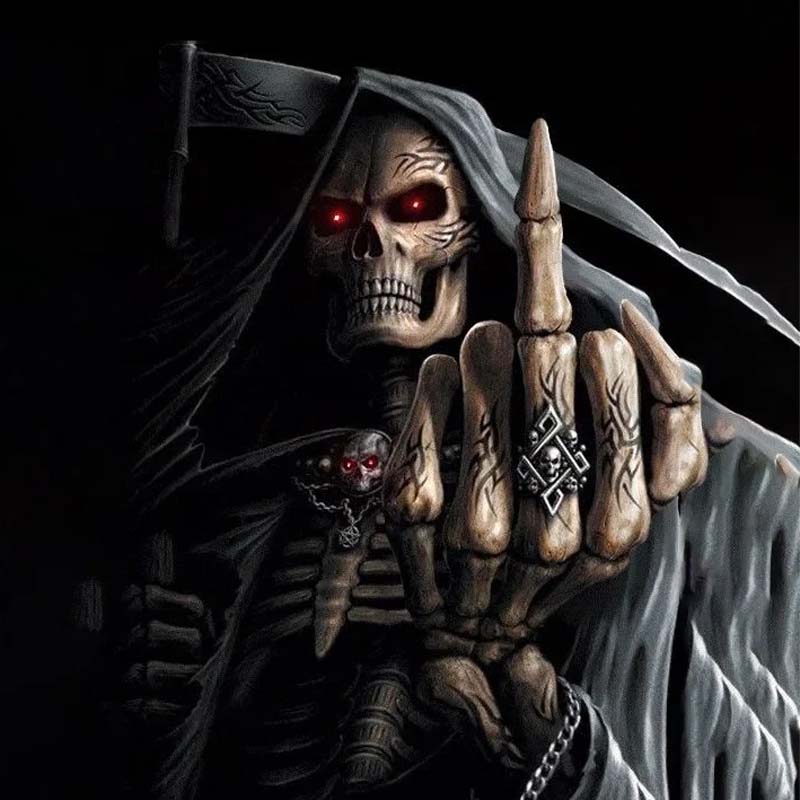 Magere Hein autodeur sticker