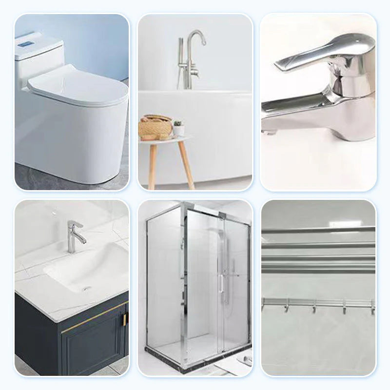 Efficiënte badkamerreiniger met sproeikop